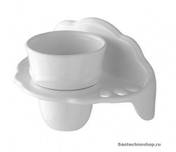 Стакан с держателем щеток Devon&amp;Devon Emily