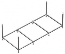 Каркас для ванны Vagnerplast 170×75