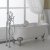 Чугунная ванна Devon&Devon «Draycott» полированный алюминий