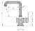 Смеситель Zorg Antic A 419U-BR LOFT  схема