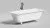 Ванна из искусственного камня Salini Orlanda Axis Kit 190x80