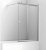 Шторка на ванну Ambassador Bath Screens 16041115 110х140, хромированный профиль