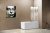 Шторка на ванну Vincea VSB-12114CH-R 114x140, хромированный профиль