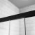 Шторка на ванну Radaway Idea Black PN DWD 140x150, профиль черный