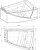 Схема акриловой ванны Orans BT-65109 L 170x120