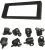 Душевая дверь RGW Classic CL-14-B 140x185, профиль чёрный