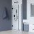Душевая дверь RGW Hotel HO-012-B 110x195, профиль черный