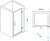 Схема душевой двери RGW Hotel HO-011-B 80x195, профиль черный