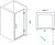 Схема душевой двери RGW Hotel HO-011-B 90x195, профиль черный