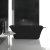 Ванна Globo Relais VA189NE 189x88 из искусственного камня, черная