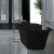 Ванна Globo Relais VA189NE 189x88 из искусственного камня, черная