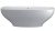 Ванна Globo Genesis VAGEBI 180x84 из искусственного камня