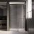 Душевая дверь Veconi Premium Trento PTD-40G 140x200, профиль золотой