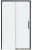 Душевая дверь Veconi Premium Trento PTD-40B 150x200, профиль черный
