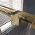 Душевая дверь Veconi Premium Trento PTD-30G 150x200, профиль золотой