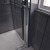 Душевая дверь Veconi Premium Trento PTD-30CH 120x200, профиль хромированны