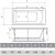 Схема акриловой ванны Vayer Milana 155x70