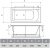 Схема акриловой ванны Vayer Milana 175x70