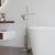 Напольный смеситель для ванны RGW Shower Panels SP-350 с душем