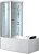 Акриловая ванна Gemy G8040 C L 170x85 с вертикальным гидромассажем