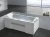 Акриловая ванна Gemy G9076 B 175x80 с гидромассажем