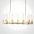 Подвесная люстра Imperiumloft Rh Canelle Linear Chandelier IMPR_84598-22
