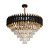 Подвесная люстра Imperiumloft Empire Black Chandelier Crystal 40.2862