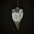 Подвесная люстра Imperiumloft Chandelier Murano Clear 40.2128