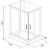 Схема душевой кабины Timo Lux TL-1504 L 110x85 с гидромассажем