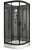 Душевая кабина Timo Premium Ilma-901 B Black 100x100 с верхним душем