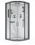 Душевая кабина Ceruttispa Viva 101B 100x100 с верхним душем