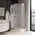 Душевая кабина Ceruttispa Viva 101 100x100 с верхним душем