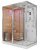 Душевая кабина Ceruttispa Albano-L White 8350 180x110 с гидромассажем