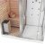 Душевая кабина Ceruttispa Albano-R White 8349 180x110 с гидромассажем
