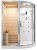 Душевая кабина Ceruttispa Lugano-L White 8345 180x110 с гидромассажем