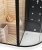 Душевая кабина Ceruttispa Lugano Nero-L Black 8343 180x110 с гидромассажем
