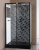 Душевая кабина Esbano Negro ESB-1180CKR 110x80 с верхним душем