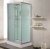 Душевая кабина Esbano CKR ESKB108CKR 100x80 с верхним душем