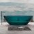 Ванна из полиэфирной смолы Abber Kristall AT9702Aquamarin 180x85