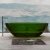 Ванна из полиэфирной смолы Abber Kristall AT9702Emerald 180x85