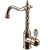 Смеситель для раковины Boheme Crystal 282-CRST, золото