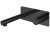 Смеситель для раковины Boheme Stick 125-BB, черный матовый