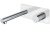 Смеситель для раковины Boheme Stick 125-WCR, белый матовый