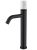 Смеситель для раковины Boheme Stick 122-B-MR-W, черный матовый