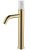 Смеситель для раковины Boheme Stick 122-G-MR-WHITE, золото