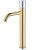 Смеситель для раковины Boheme Stick 122-GCR, золото