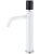 Смеситель для раковины Boheme Stick 122-W-MR-BLACK, белый матовый