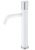 Смеситель для раковины Boheme Stick 122-WCR.2, белый матовый