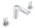 Смеситель для раковины Boheme Venturo 150-WCR-TOUCH, белый матовый