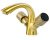 Смеситель для раковины Boheme Royal Cristal Black 311, бронза